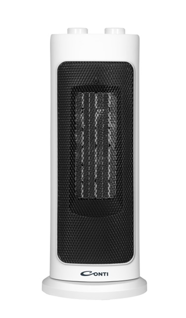 CONTI CERAMIC ELECTRIC HEATER - WHITE COLOR