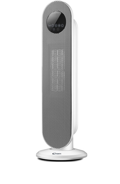 CONTI CERAMIC ELECTRIC HEATER - WHITE COLOR