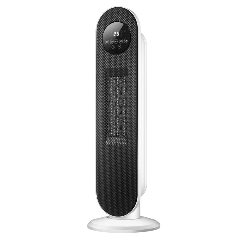 CONTI CERAMIC ELECTRIC HEATER - BLACK COLOR