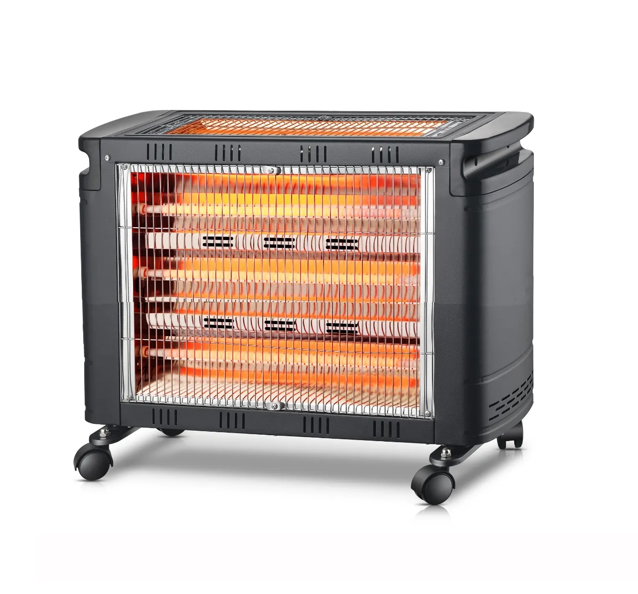 CONTI HALOGEN ELECTRIC HEATER - BLACK
