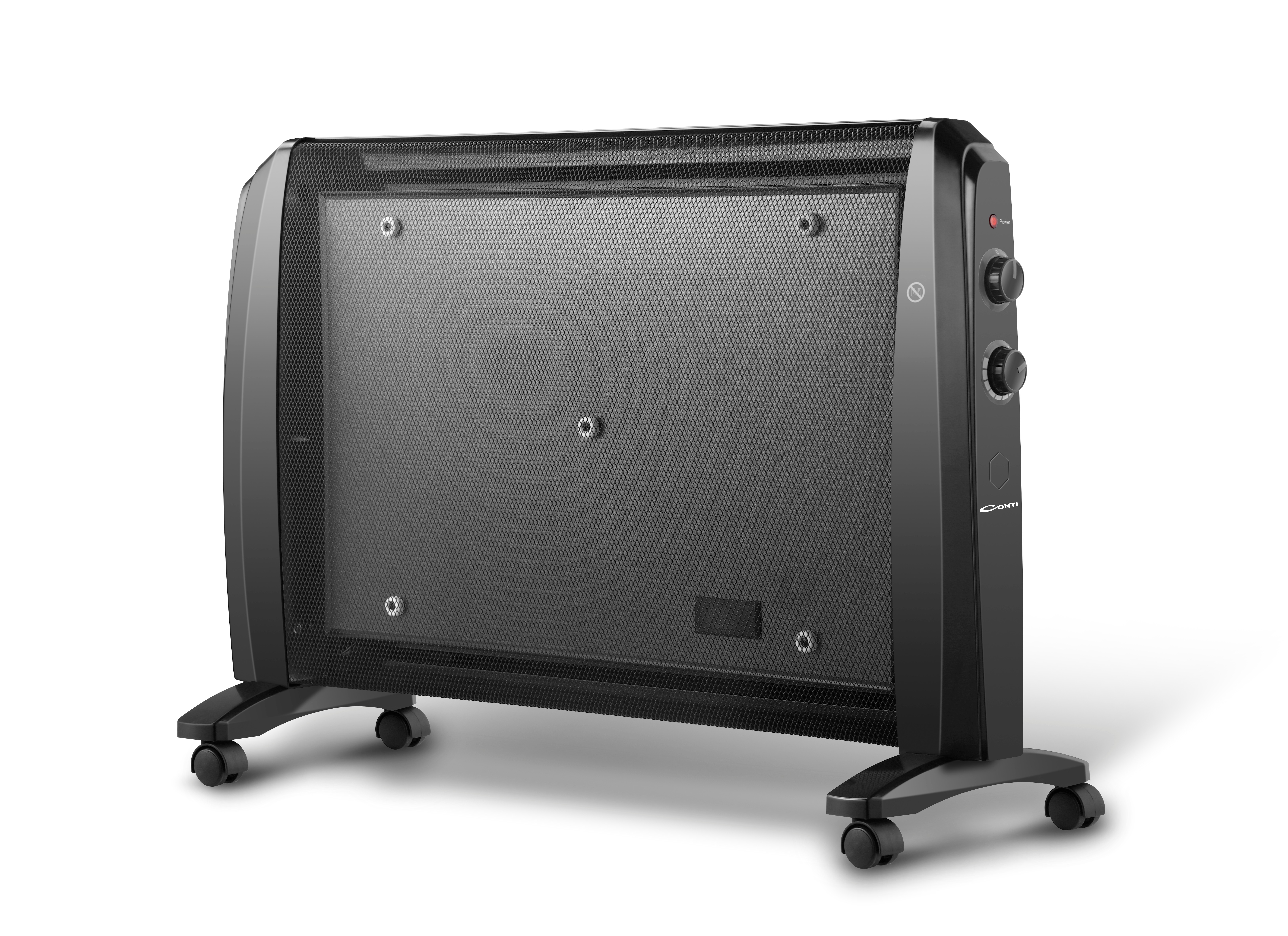 CONTI QUARTZ ELECTRIC HEATER - BLACK COLOR