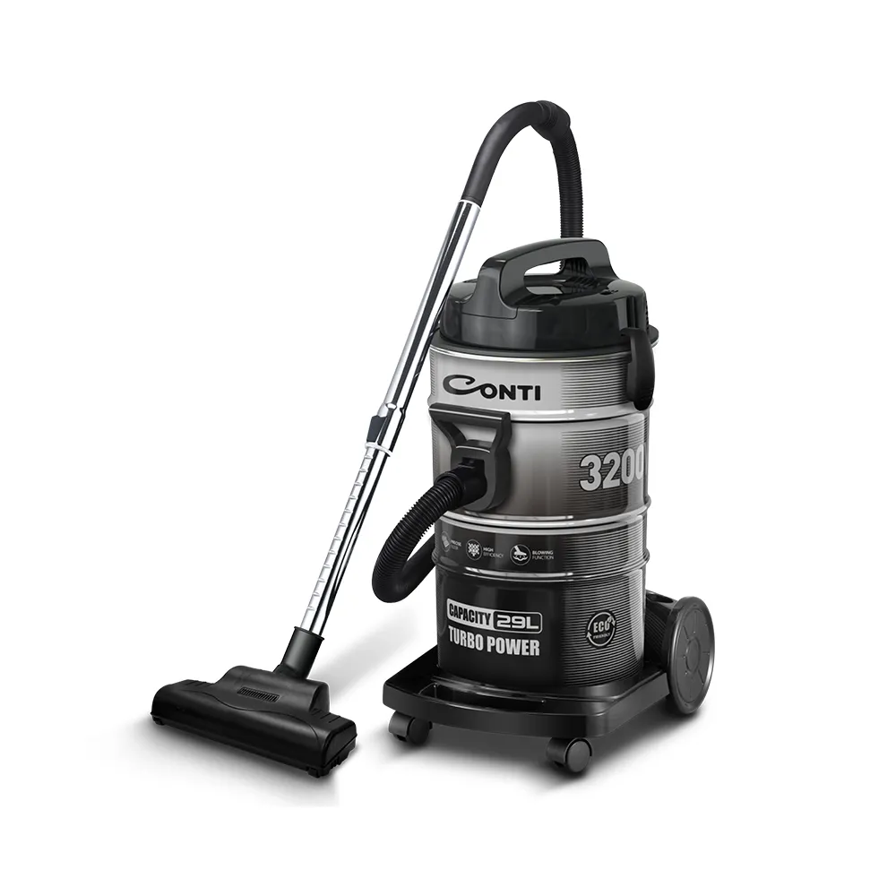 CONTI VACUUM CLEANER - 3200W - METAL DRUM