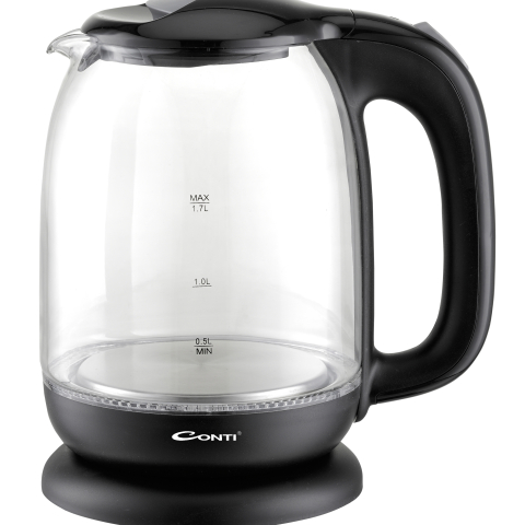 CONTI KETTLE - 1.7L - PLASTIC & GLASS