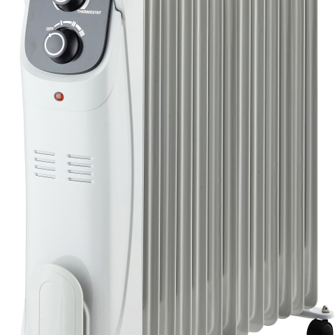 CONTI OIL RADIATOR - 13 FINS - WHITE COLOR