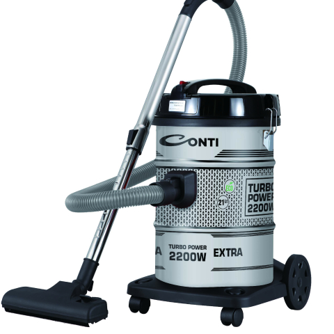 CONTI VACUUM CLEANER - 2200W - METAL DRUM
